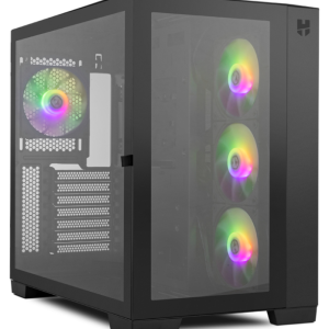 NOX Hummer Astra Midi Tower Negro - Caja PC Gaming y Profesional