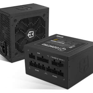 NOX Hummer GDM 750W Gold - Fuente de alimentación ATX 20+4 pin negra de alta eficiencia