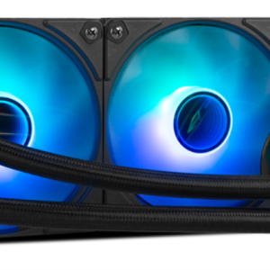 NOX Hummer M-240 ARGB: Refrigeración líquida todo en uno 12 cm Negra para procesador