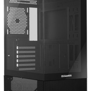 NOX Hummer NXHUMMERVSNBK - Carcasa Midi Tower Negra para PC Gaming