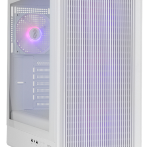NOX Infinity IOTA Midi Tower Blanco - Caja PC Compacta y Elegante