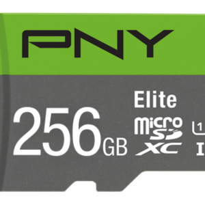 PNY Elite MicroSDXC 256 GB UHS-I Clase 10 - Alta Velocidad y Fiabilidad