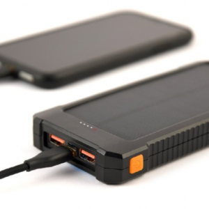 Gembird PB10-SOLAR-1 batería externa 10000 mAh Polímero de litio Negra con carga solar