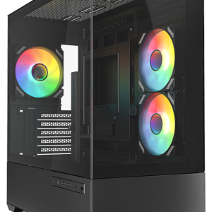 Sharkoon MK6 RGB Blanco - Caja Midi Tower Gaming con Iluminación RGB