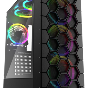 Sharkoon RGB HEX Escritorio Negro con Iluminación LED para Gaming