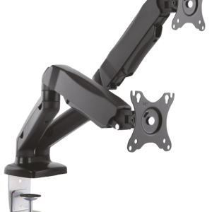 Soporte para Monitor AISENS DT27TSR-045 de 81,3 cm (32") Negro para Escritorio
