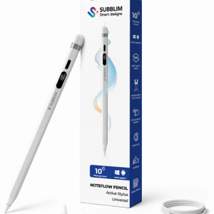 SUBBLIM SUBPEN-UN0001 Lápiz Digital Blanco para Tablets y Pantallas Táctiles