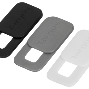 Targus AWH025GL Tapa para Webcam – Accesorio para Cámara Web en Negro, Gris y Blanco