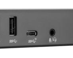 Targus DOCK430EUZ Base Alámbrica Negra para Portátil y Replicador de Puertos