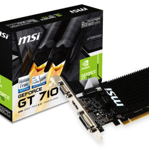 Tarjeta Gráfica MSI NVIDIA GeForce GT 710 2GB GDDR3 912-V809-2016