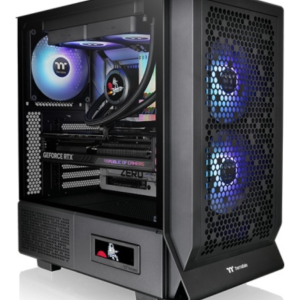 Thermaltake Ceres 330 TG Midi Tower Negro - Caja PC Gaming con Panel de Cristal Templado