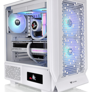Thermaltake Ceres 330 TG Midi Tower Blanco - Diseño y Rendimiento Superior