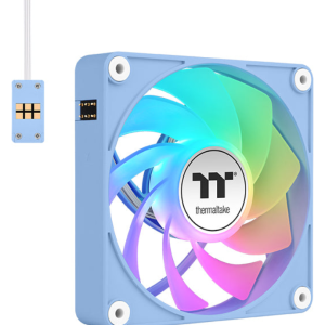 Thermaltake CL-F198-PL12BU-A Ventiladores 12 cm Azul para Refrigeración PC (3 piezas)