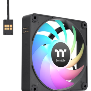 Thermaltake CT120 EX ARGB Ventilador 12 cm Negro y Blanco 3 piezas