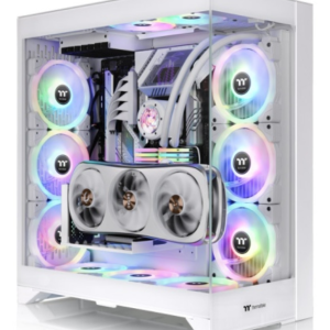 Thermaltake CTE E600 MX Midi Tower Blanco - Caja PC Gaming y Alta Ventilación