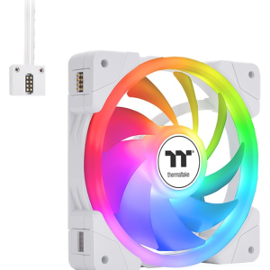 Thermaltake SWAFAN EX12 ARGB - Pack 3 Ventiladores 14 cm Blanco para Refrigeración PC