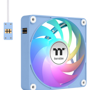 Thermaltake Ventilador 12 cm Azul - Sistema de Refrigeración para Ordenador (3 piezas)