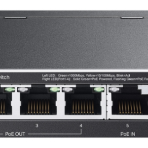 TP-Link TL-SG1005P-PD Switch Gigabit Ethernet PoE Negro - 5 Puertos