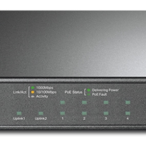TP-Link TL-SG1210MP Switch No Administrado Gigabit PoE Negro - 10 Puertos