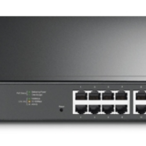 TP-Link TL-SG1218MPE Switch Gestionado L2 Gigabit PoE 1U Negro