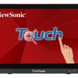Viewsonic TD1630-3 Pantalla táctil HD 15.6" Multiusuario Negra para PC