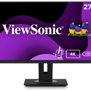 Viewsonic VG2756-4K 27" 4K Ultra HD Pantalla LED para PC - Imagen Nítida y Profesional