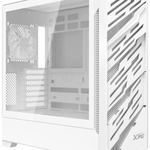 XPG STARKER AIR BTF Midi Tower Blanco – Caja PC Gaming con Flujo de Aire Óptimo