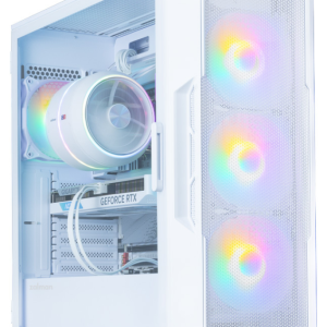 Zalman I3 NEO V2 WHITE - Carcasa Midi Tower Blanca para PC Gaming y Oficina
