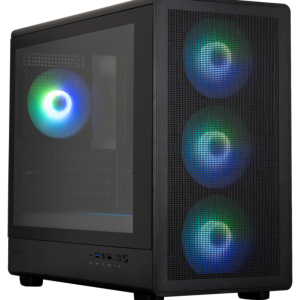 Zalman M5 Mini Tower Negro - Caja Compacta y Elegante para PC Gaming
