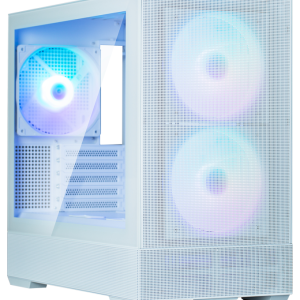 Zalman P30 Air White Mini Tower Blanco con Ventilación Óptima y Diseño Moderno