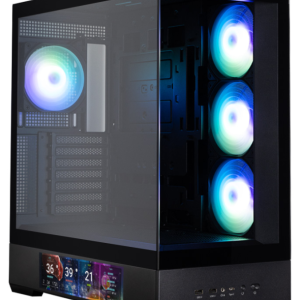Zalman P40 DS BLACK - Caja Midi Tower Negra para PC Gamer y Profesional