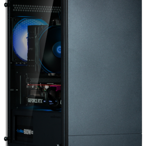 Zalman T4 PLUS Mini Tower Negro - Caja Compacta y Elegante para PC Gaming