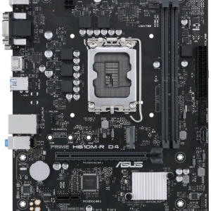 ASUS PRIME H610M-R D4 Intel H610 LGA 1700 Micro ATX - Placa Base de Alto Rendimiento