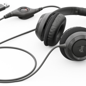 Auriculares Logitech H390 con Micrófono USB y Cancelación de Ruido