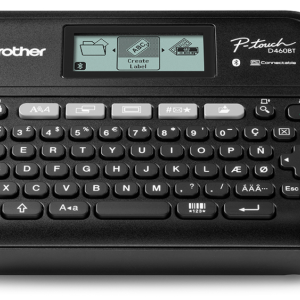 Brother PT-D460BTVP: Impresora de etiquetas térmica inalámbrica y Bluetooth con teclado QWERTY