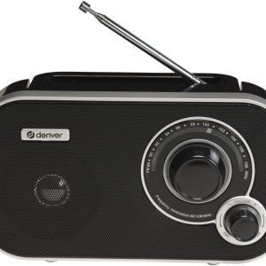 Denver TR-51B Radio Personal Analógica Negro - Compacto y Confiable