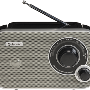 Denver TR-51GR Radio Personal Analógica Portátil en Gris