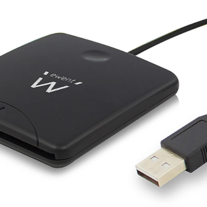 Ewent EW1052 lector de tarjeta inteligente USB 2.0 Negro - Alta velocidad y compatibilidad
