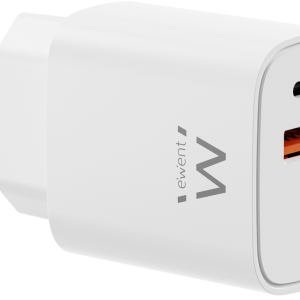 Ewent EW1326 cargador universal móvil blanco con carga rápida para interior