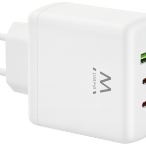 Ewent EW1333 Cargador Universal Blanco de Carga Rápida para Dispositivos Móviles