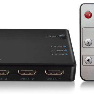 Ewent EW3730 Interruptor de Video HDMI 3 Puertos Full HD 1080p
