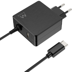 Ewent EW3978 cargador portátil negro con carga rápida para dispositivos móviles