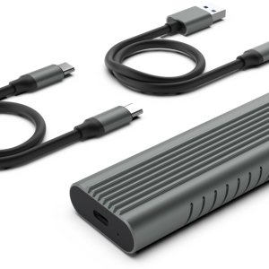 Ewent EW7025 Caja Externa SSD M.2 Gris para Disco Duro Externo