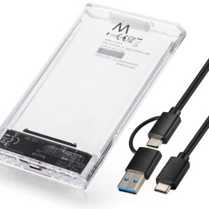 Ewent EW7064 Caja Externa Transparente para SSD y HDD 2.5"