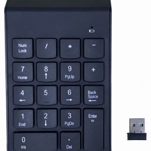 Gembird KPD-W-02 Teclado Numérico Bluetooth Negro Portátil para PC