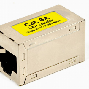 Gembird NCA-LC6S-01 Cambiador de Género para Cable RJ-45 Beige – Adaptador de Red