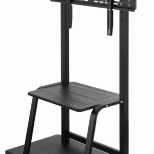 Gembird TVS-100F-01 Soporte para Pantalla de Señalización 2,54 m (100") Negro