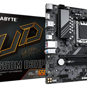 GIGABYTE B650M D3HP - Placa base AMD Ryzen 9000 con DDR5 hasta 7600 MHz y LAN 2.5 GbE