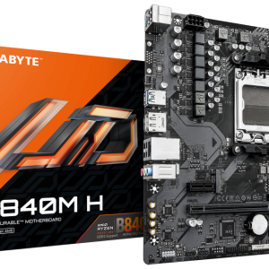 GIGABYTE B840M H - Placa Base AMD Ryzen 9000 con DDR5 hasta 7200MHz y PCIe 4.0
