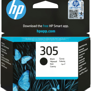 HP Cartucho de tinta Original 305 Negro para impresoras HP